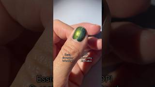 Green metallic polish comparison 💚 [upl. by Ahsenev]