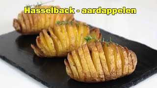 Recept hasselback aardappelen bakken in de oven [upl. by Helm945]