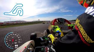 RokCup Superfinal 2020  Franciacorta Karting Track  Onboard Senior Rok GP [upl. by Learsi]