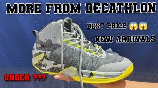 New Basketball shoes from Decathlon  TARMAK shield 500 greyyellow [upl. by Ahsahtan]