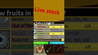 Live stock roblox bloxfruitstock bloxfriut gaming edit robloxedit shorts [upl. by Rutan649]