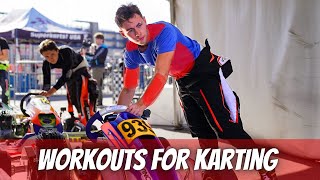 4 of the BEST workouts for karting karting kartingemotionandpassion [upl. by Yrocal526]