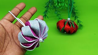 Christmas Ornaments Glitter Foam  Christmas Decorations in America  Christmas Tree Ornaments 2022 [upl. by Addy]