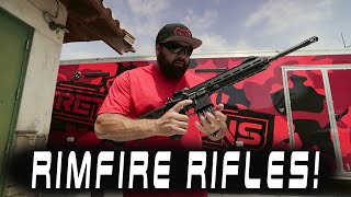 Different Types of Rimfire Rifles [upl. by Nyladnewg]