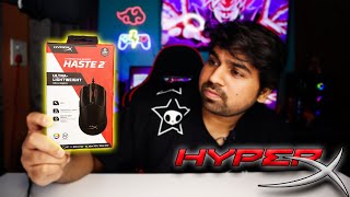 Unboxing HyperX Pulsefire Haste 2 ⚡ Durable amp High Performance Gaming Mouse [upl. by Etnoval970]