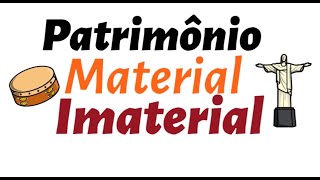 Patrimônio Material e Imaterial [upl. by Yelra]