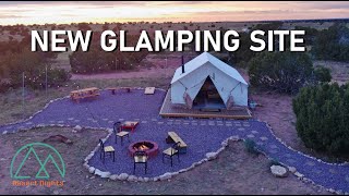 Our Second GLAMPING SITE  Full WalkThrough [upl. by Sorac]