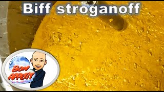 Biff stroganoff med rödvin [upl. by Notaek693]