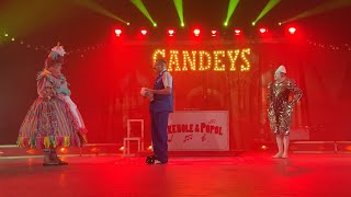 Gandeys Circus of Aladdin Merry Hill Clowns amp Widow Twankey [upl. by Fihsak720]