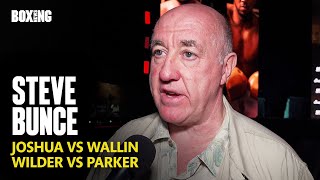 Steve Bunce Predicts Explosive Anthony Joshua KO vs Wallin [upl. by Pickard]