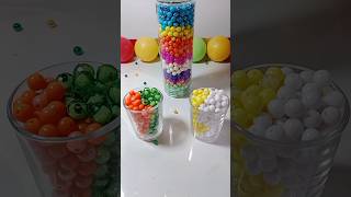 Super satisfying reverse video with colorful beads and blue yellow and orange vibes😂🐛asmr [upl. by Anauq]