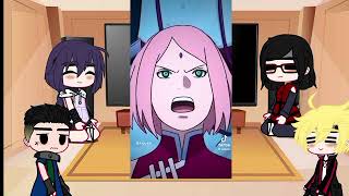 ✅Boruto And💚His Friends React To Saradas Parents Slight Sasusako  FullHD✅ [upl. by Atinid]