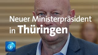 Wahl in Thüringen FDPPolitiker Thomas Kemmerich ist neuer Ministerpräsident [upl. by Hobard]