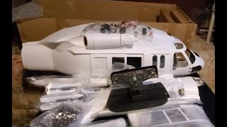 Unboxing of the ROBAN RC UH60 700 Blackhawk [upl. by Dorcea967]