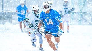 The Day A BLIZZARD Took Over College Lacrosse [upl. by Tavy]