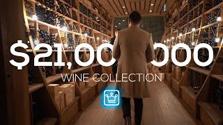 Inside a 21 Million Wine Collection [upl. by Ahsaet]