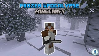 Jai survécu tout seul dans un monde de glace sur Minecraft  Frozen Apocalypse 1 [upl. by Barabbas139]