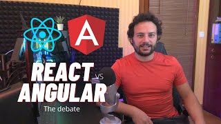 Angular VS React  the debate [upl. by Idnek]