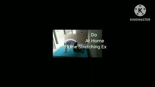 Do At Home Spine Stretching Exercises ytshorts trending feedshorts [upl. by Anemolihp340]