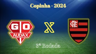 🔴 AUDAXSP S20 X FLAMENGO S20  COPINHA [upl. by Ymaral]