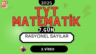 RASYONEL SAYILAR 2 PDF 2025 TYT MATEMATİK KAMPI [upl. by Sivie]