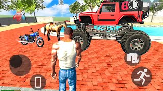 Indian Monster Truck and Horse Driving Simulator  Helicopter and Bikes Driving  Android Gameplay [upl. by Gayelord]