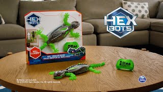 Hex Bots Remote Control Wall Crawler Gecko [upl. by Ettesel603]