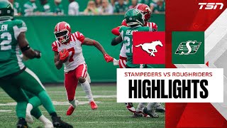 CFL Week 6 Stampeders vs Roughriders [upl. by Aseena]