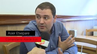 Entrevista a Asier Etxepare nuevo Comandante del Alarde de Irun  Txingudi Online [upl. by Harol]