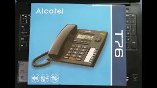 Alcatel T76 Unboxing [upl. by Bakerman176]