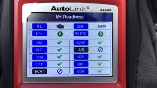 ODBII Multimeter Test  Autolink AL539 B [upl. by Trembly]