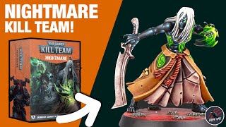 KILL TEAM NIGHTMARE  Drukhari Mandrakes Vs Night Lords  New Warhammer Set Reveal [upl. by Llewoh]