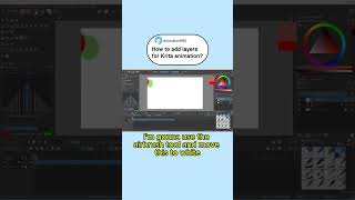 How to Add New Layers in Krita Tutorial [upl. by Ylirama756]