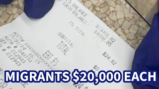 Migrants in New York Getting 20000 Each [upl. by Courtney]