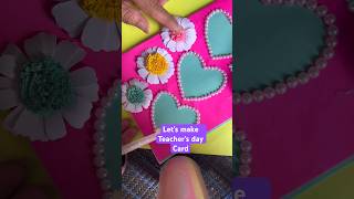 Ese the mere Teachers  How to make teachers day card easy  Ghamu saran shorts teachersday [upl. by Eluk]