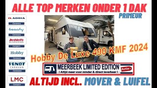 Hobby De Luxe 490 KMF 2024 nu met € 3224 extra korting FULL OPTIONS  caravan nieuw review [upl. by Acinyt994]