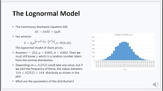 1528 CONTINUOUS STOCHASTIC EQUATIONS PRESENTATION TWO PART 2 WITH VOICEOVER 10 MINUTES [upl. by Annawad]