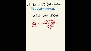 Prozentrechnen leicht gemacht mathe mathetipps [upl. by Kassey306]