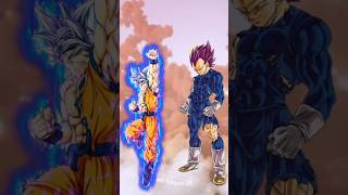 Manga Goku vs manga vegeta  who is strongest dragon ball super manga [upl. by Cohn557]