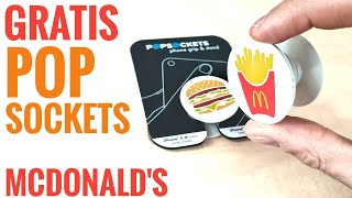 Gratis Pop Sockets bei Mcdonalds  Kostenloser Überraschungs Deal beim 32 Tage Oster Countdown [upl. by Stenger]