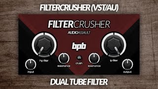 FilterCrusher VSTAU DEMO [upl. by Ennovad]