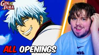 I Reacted To EVERY GINTAMA OPENINGS 121 And Ranked ALL OF THEM [upl. by Jany]