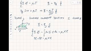 Example calculations using Amperes Law [upl. by Larimer]