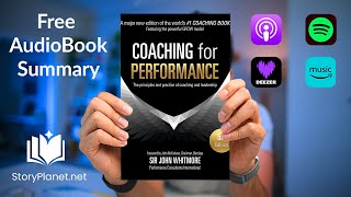 Audiobook Summary Coaching for Performance English Sir John Whitmore [upl. by Laval]