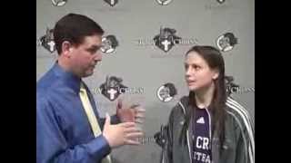 Quinnipiac Postgame with Alex Smith Holy Cross Athletics [upl. by Jagir33]