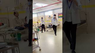 Bsc nursing student colllegelife clinical duty tranding youtubeshorts saddamnursingvlog [upl. by Stieglitz]