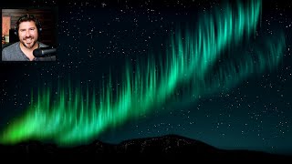 Inkscape Aurora Borealis Northern Lights Tutorial [upl. by Edrei]