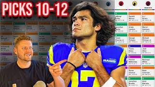 The Best 2024 Fantasy Football Draft Strategy Picks 10 11 amp 12 [upl. by Tacita935]