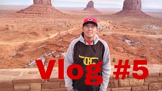 Vlog 5  Week In Kayenta AZ MV Mustangs Basketball Games Monument Valley Tribal Park Etc [upl. by Ecirbaf]