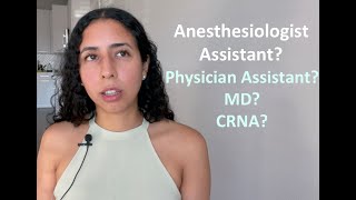 Questions amp Answers about CRNAs PACs and MDs from a Certified Anesthesiologist Assistant [upl. by Lianna231]